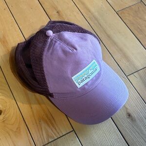 Patagonia Purple Trucker Hat